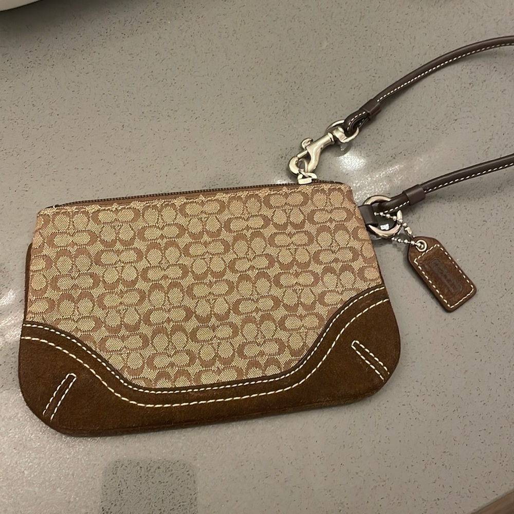 Coach wristlet